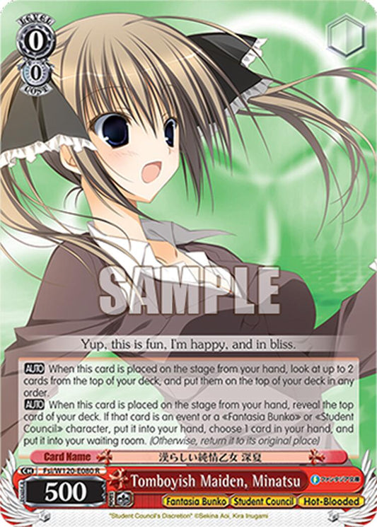 Tomboyish Maiden, Minatsu