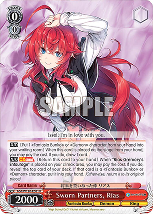 Sworn Partners, Rias