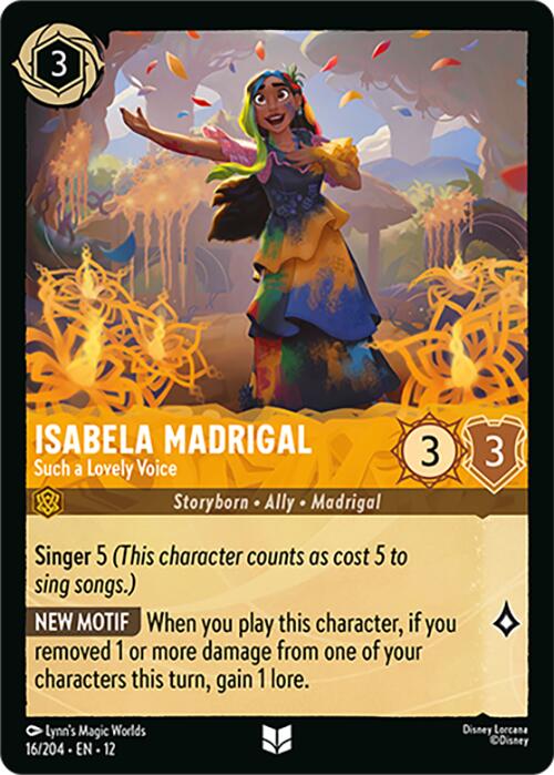 Isabela Madrigal - Such a Lovely Voice