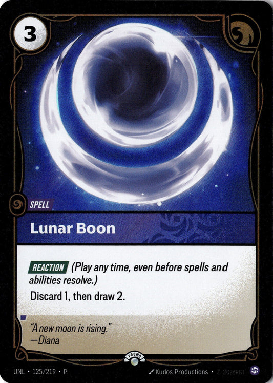 Lunar Boon