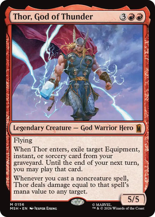 Thor, God of Thunder
