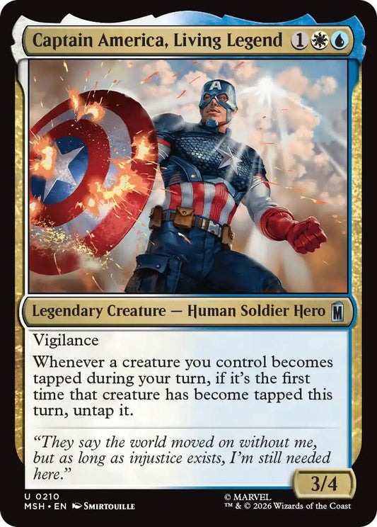 Captain America, Living Legend