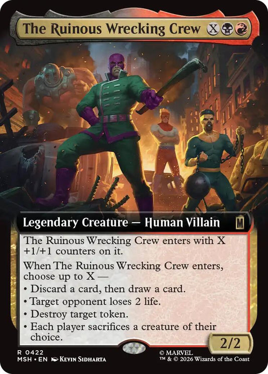 The Ruinous Wrecking Crew (Extended Art)