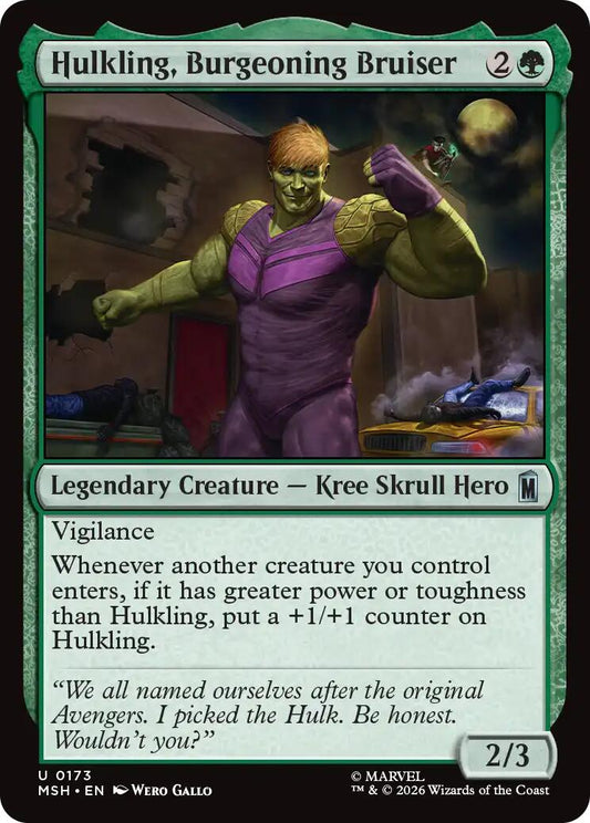 Hulkling, Burgeoning Bruiser