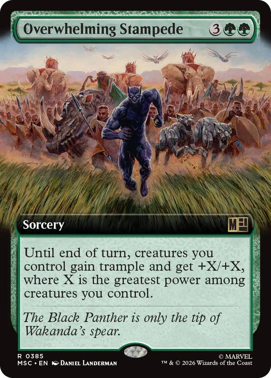Overwhelming Stampede (Extended Art)