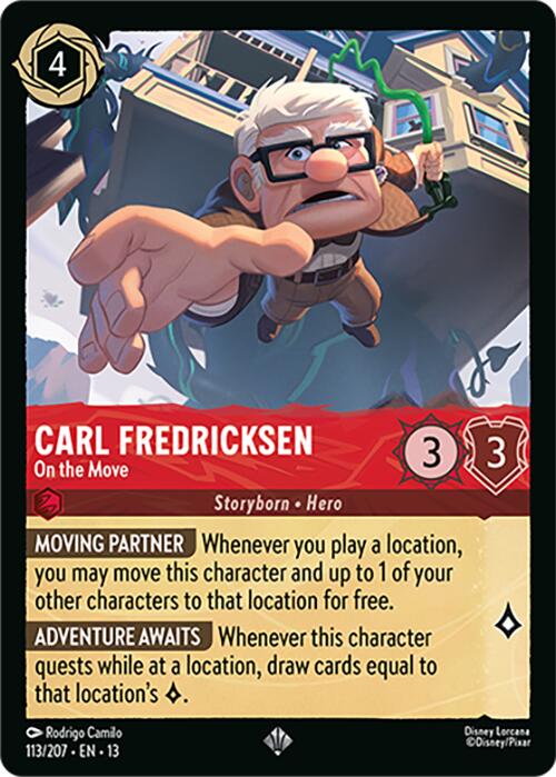 Carl Fredricksen - On the Move