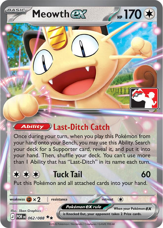 Meowth ex - 062/088