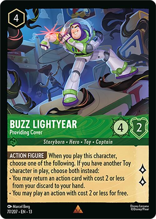Buzz Lightyear - Providing Cover