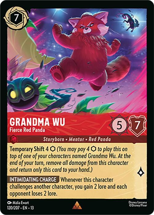 Grandma Wu - Fierce Red Panda