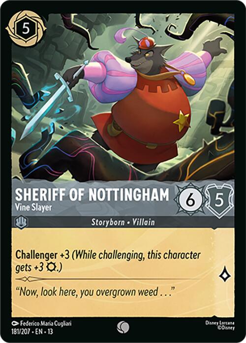 Sheriff of Nottingham - Vine Slayer