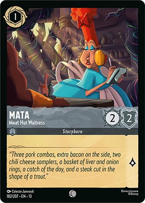 Mata - Meat Hut Waitress