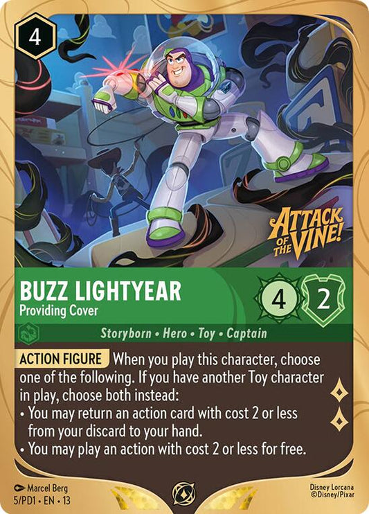 Buzz Lightyear - Providing Cover