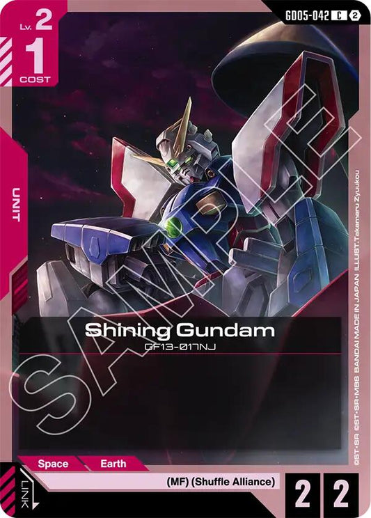 Shining Gundam (GD05-042)