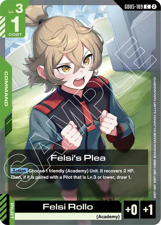 Felsi's Plea