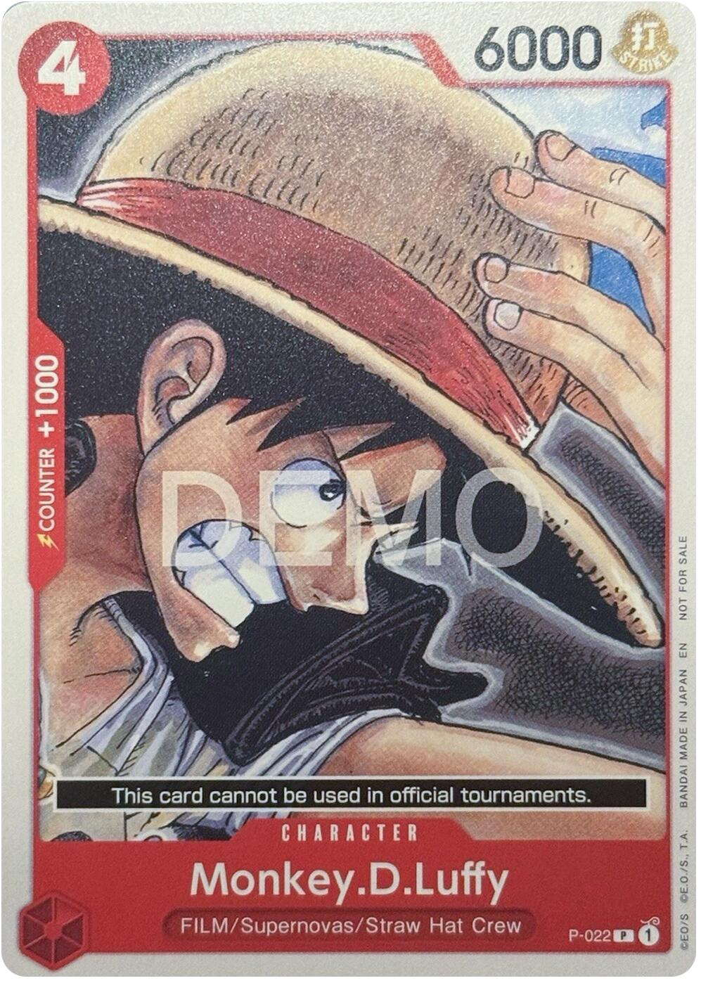 Monkey.D.Luffy - P-022
