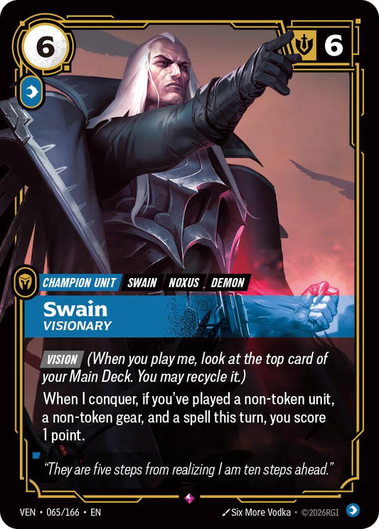 Swain, Visionary