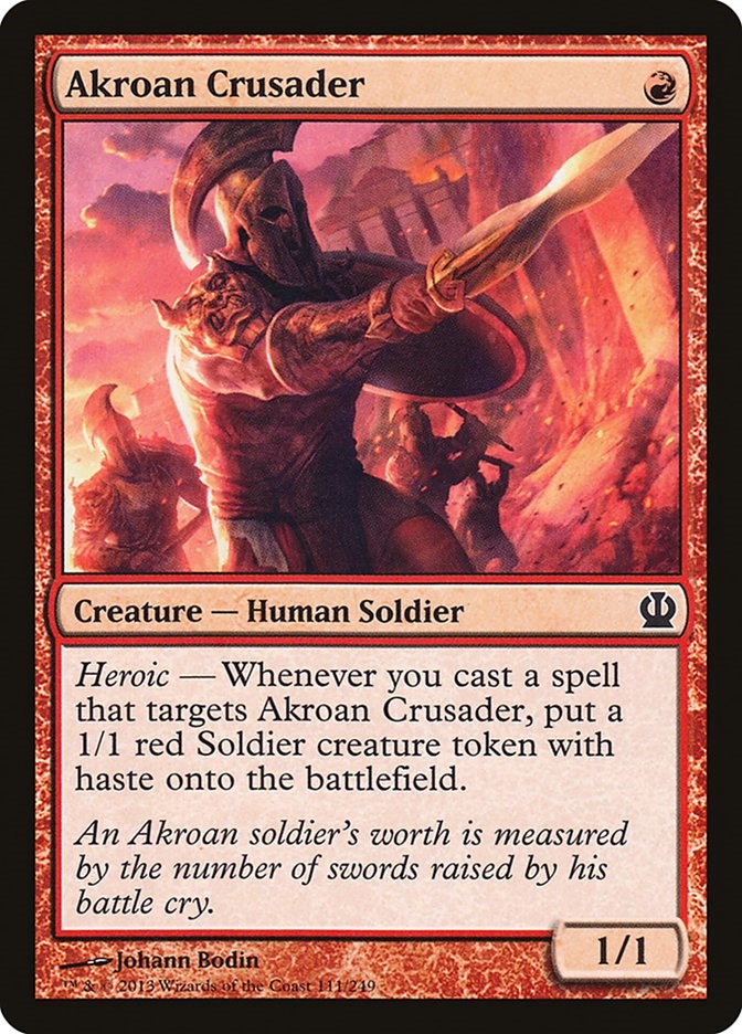 Akroan Crusader [THS - 111]