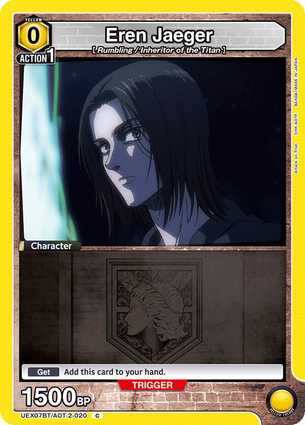 Eren Jaeger (020) (Box Topper Foil)