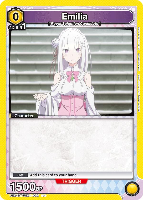 Emilia (022) (Box Topper Foil)