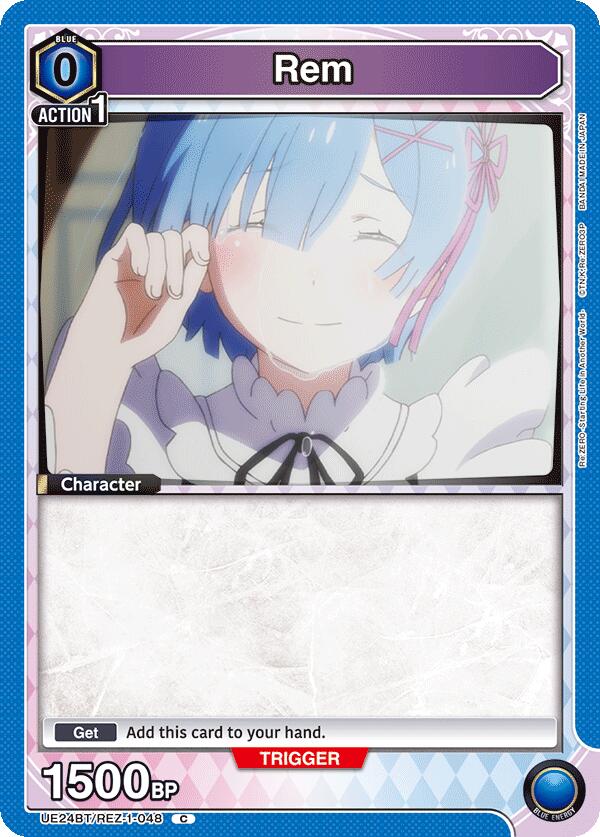 Rem (048) (Box Topper Foil)