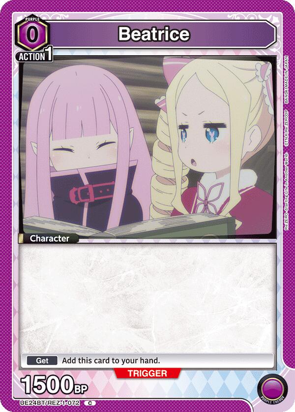 Beatrice (072) (Box Topper Foil)