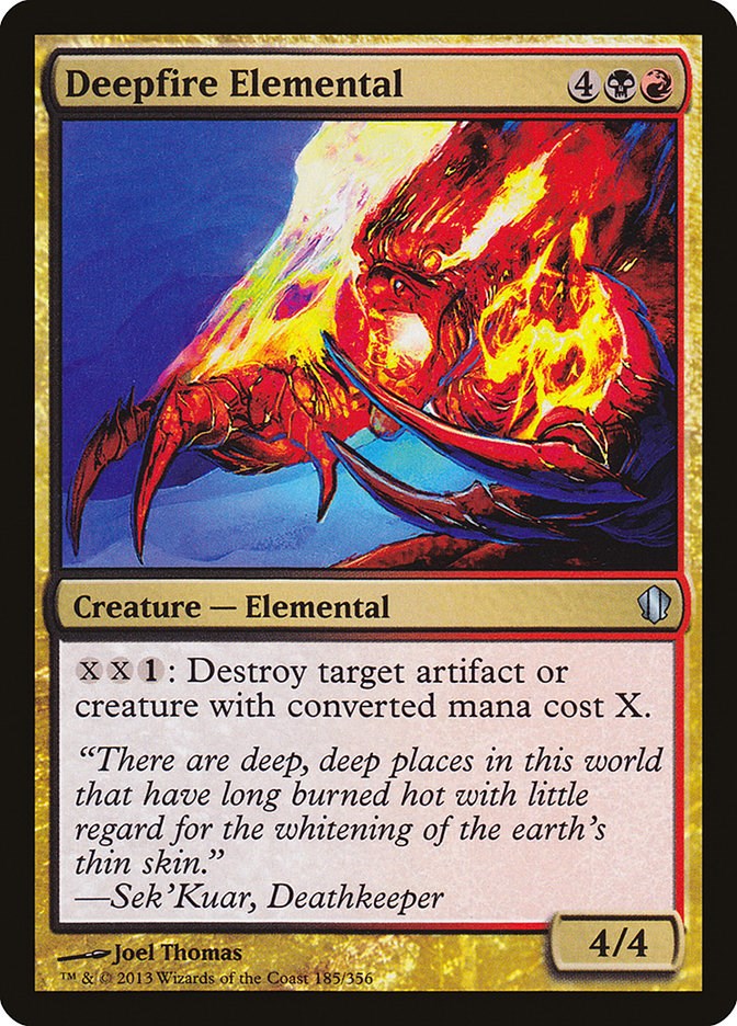 Deepfire Elemental [C13 - 185]