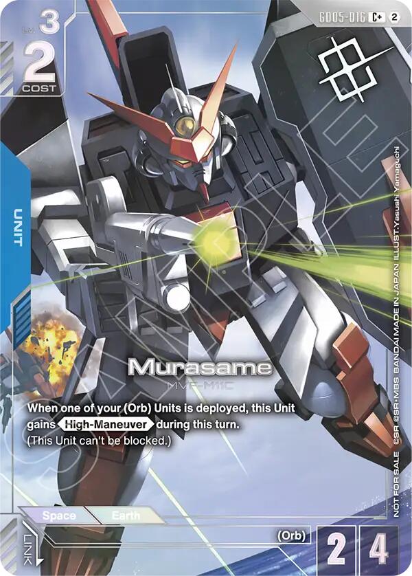 Murasame (Store Tournament Winner Pack 06)
