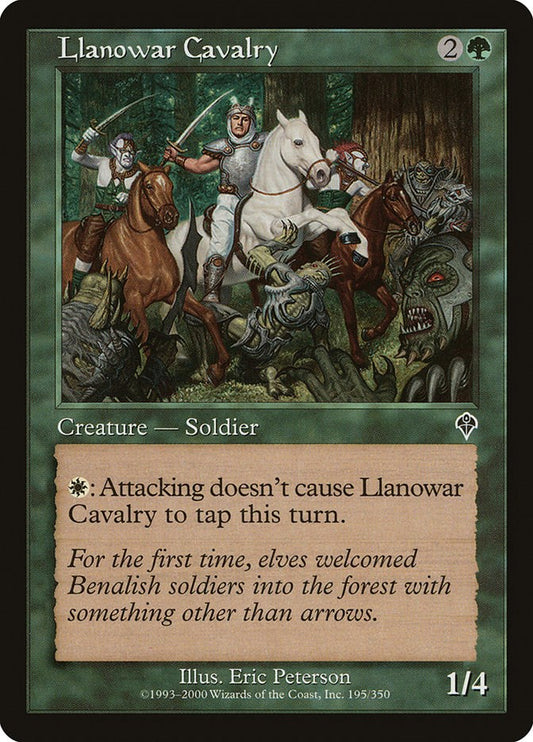 Llanowar Cavalry [INV - 195]