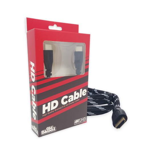 4k Compatible HDMI Cable (Old Skool)