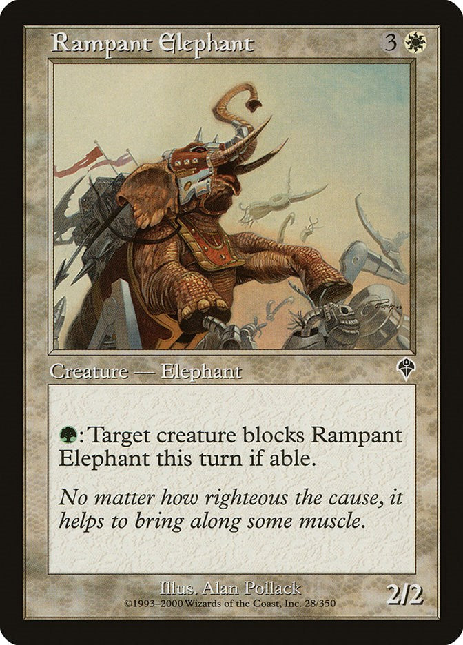 Rampant Elephant [INV - 28]