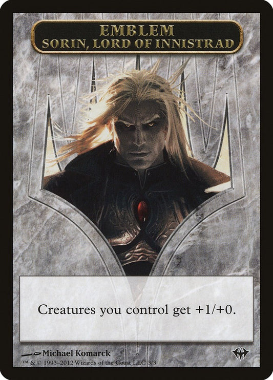 Emblem - Sorin, Lord of Innistrad