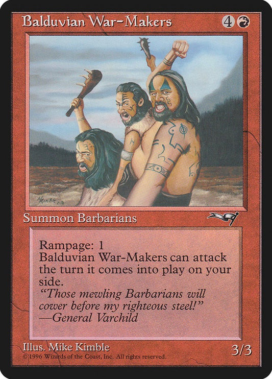 Balduvian War-Makers (Gen. Varchild Flavor) [ALL - 98]