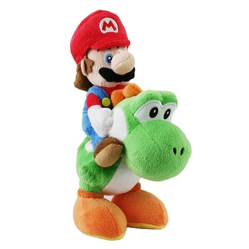 Plush: Mario Rising Yoshi