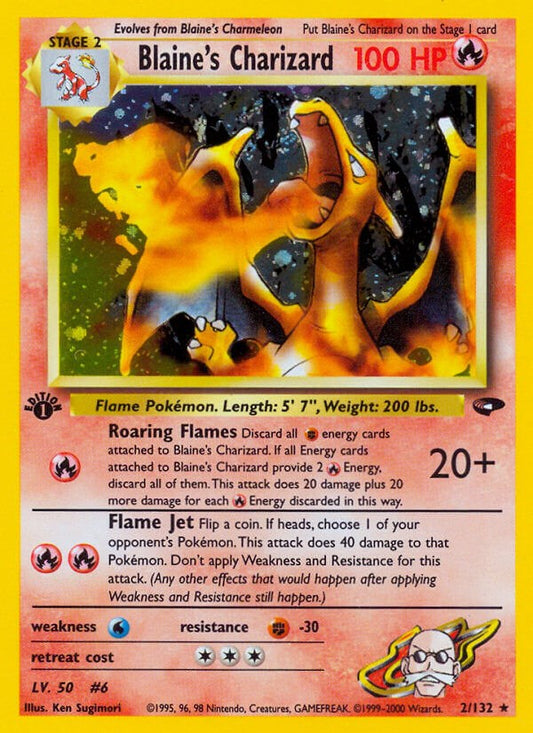 Blaine's Charizard [G2 - 002/132]