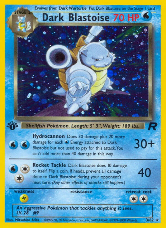 Dark Blastoise (3) [TR - 03/82]