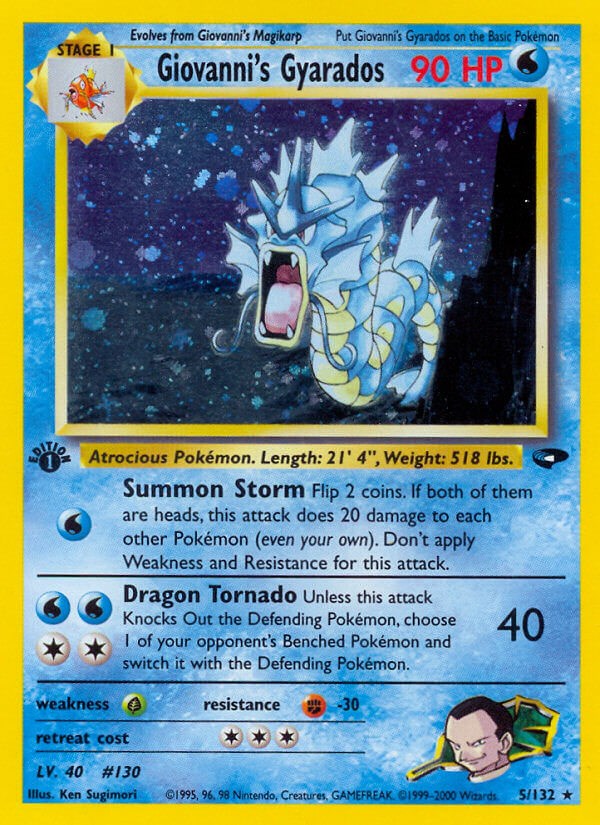 Giovanni's Gyarados [G2 - 005/132]