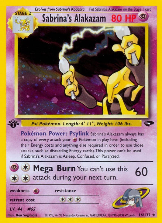 Sabrina's Alakazam [G2 - 016/132]