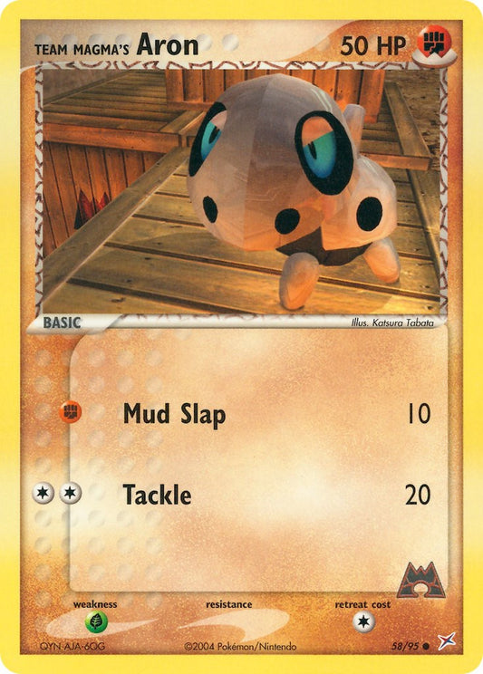 Team Magma's Aron - 58/95