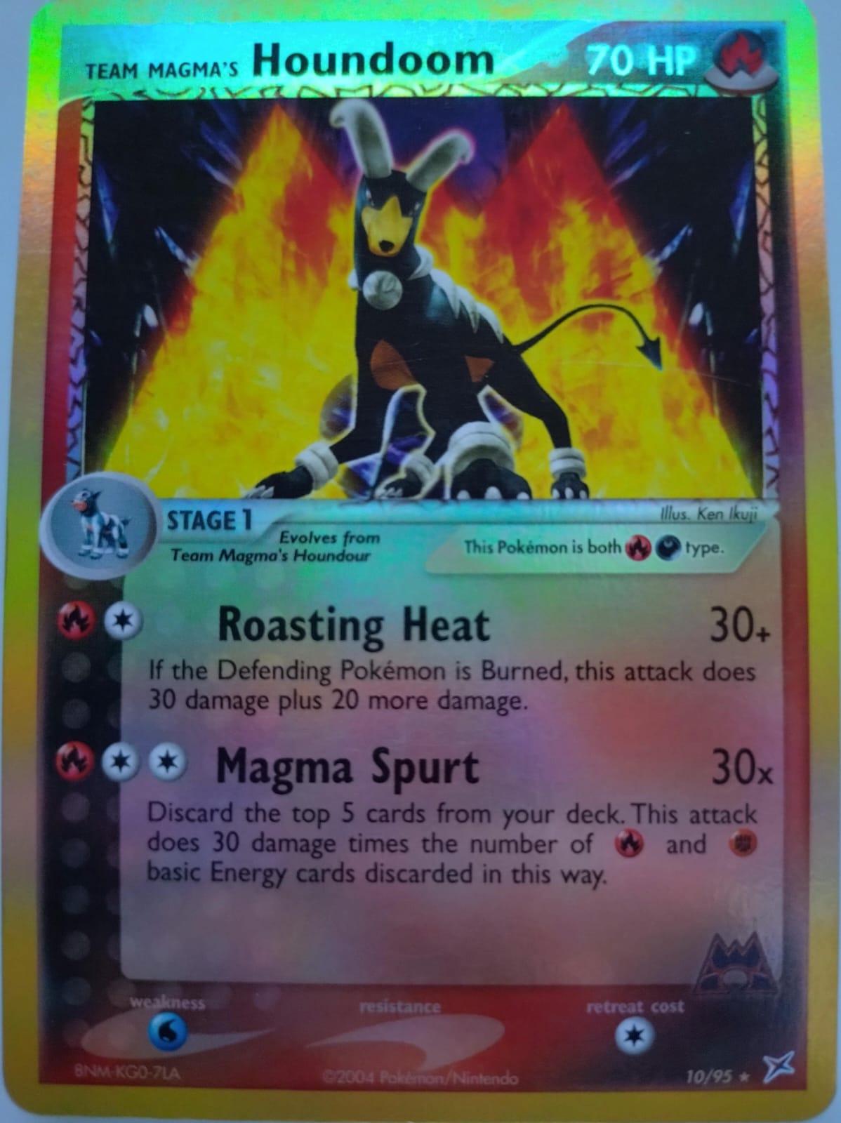 Team Magma's Houndoom - 10/95
