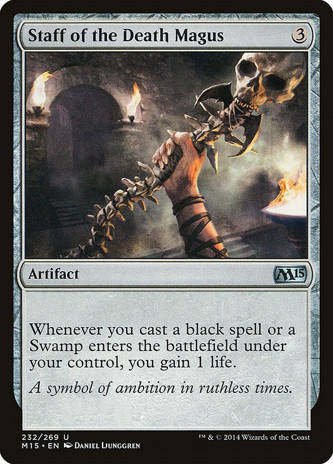 Staff of the Death Magus [M15 - 232]