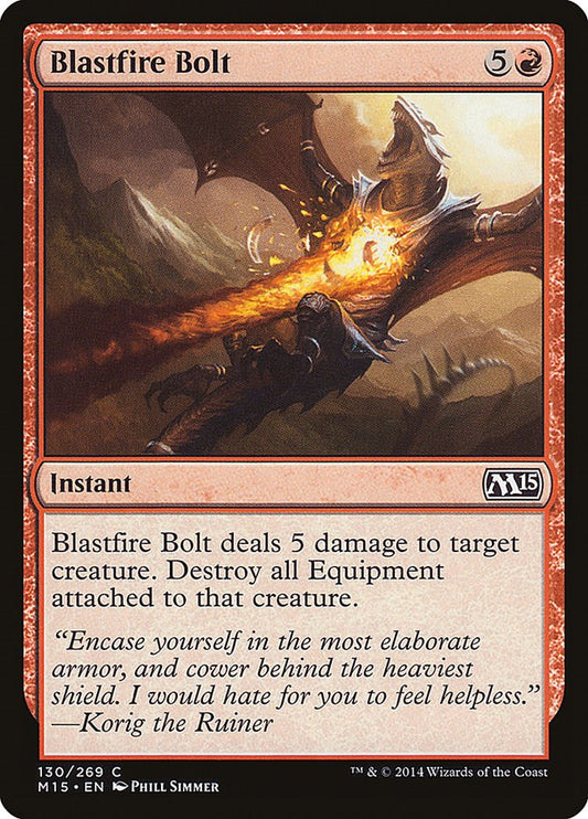 Blastfire Bolt [M15 - 130]