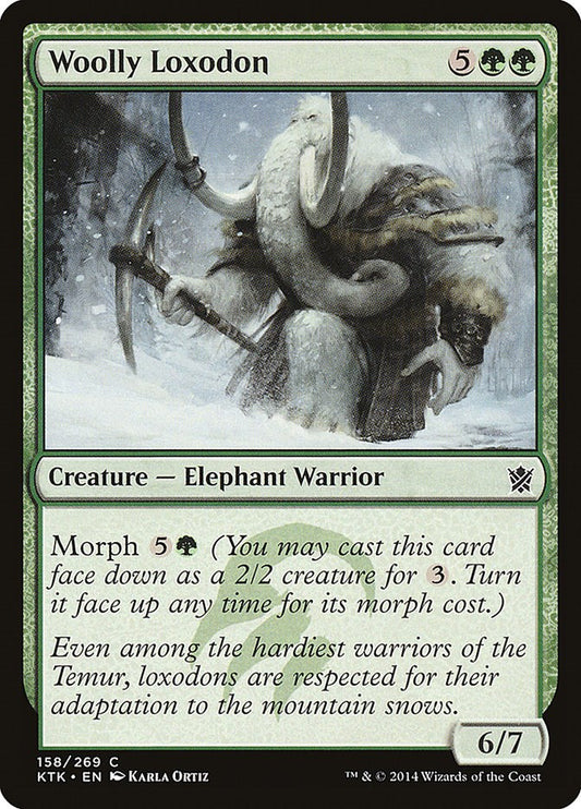 Woolly Loxodon [KTK - 158]