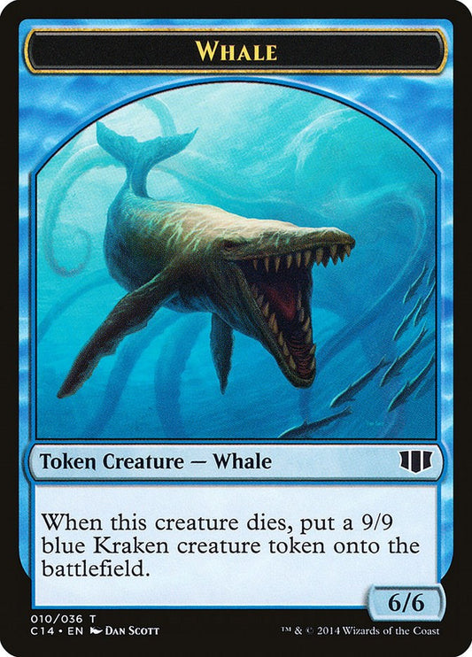 Whale // Zombie (011) Double-Sided Token
