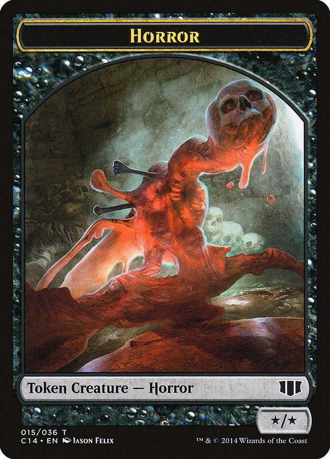 Horror // Zombie (016) Double-Sided Token