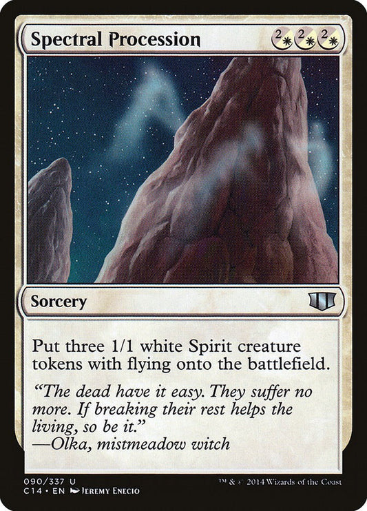 Spectral Procession [C14 - 90]