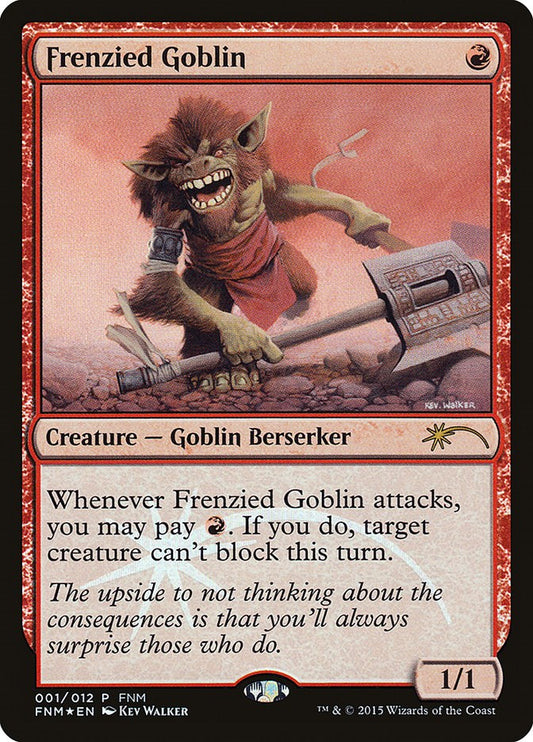 Frenzied Goblin [FNM - 1]