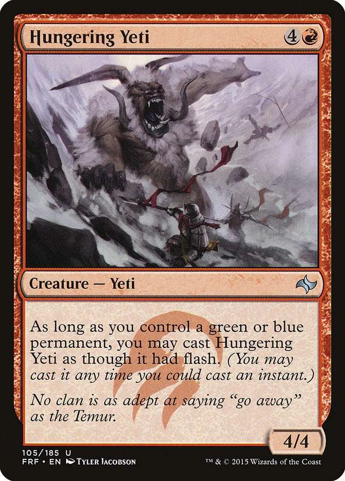 Hungering Yeti [FRF - 105]