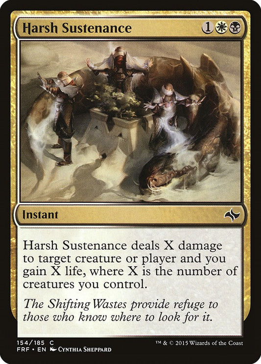 Harsh Sustenance [FRF - 154]