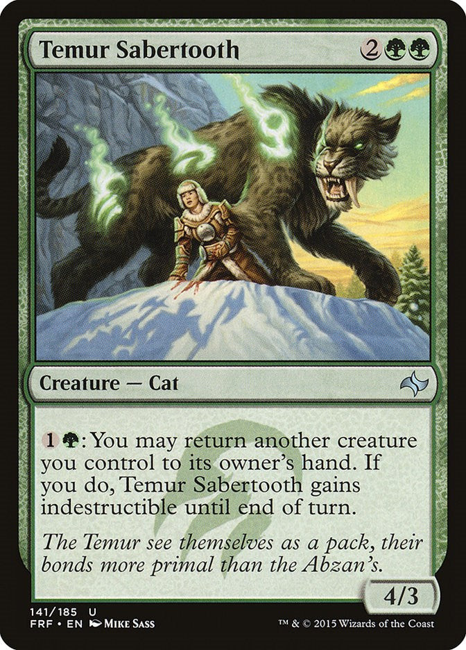 Temur Sabertooth [FRF - 141]