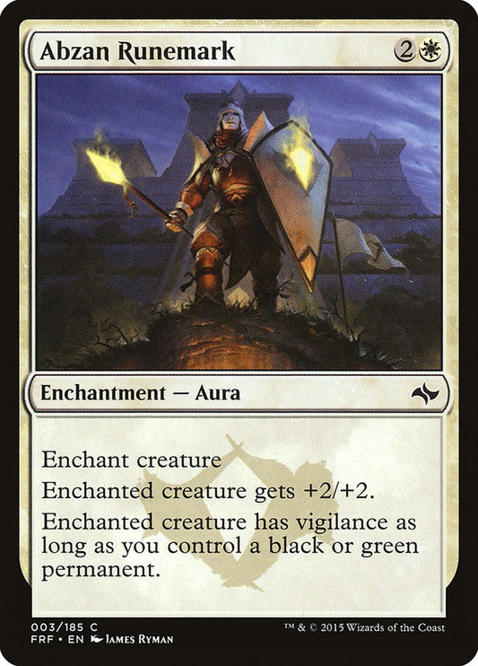 Abzan Runemark [FRF - 3]